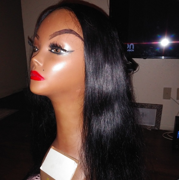 Human Hair Accessories 26 Inch Human Clousre Wig Poshmark